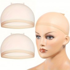 Arcticity Wig caps Ultra-Thin HD Light Brown Wig Cap - Invisible, Breathable & Stretchy Stocking Cap for Lace Front Wigs 30pcs