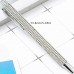 Blackowl Pens Retractable Pens, Medium Point, Metal Body, Round Shape, with Rhinestone Decor, for Ages 14+ 2pcs 