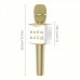 Barledear Microphones Portable Karaoke Speaker & Microphone All-in-One - Supports Wireless Dual Female Mic, USB Type-C Rechargeable, Enhanced Bass