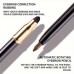 Missister Eyebrow pencils Natural Smudge Proof Brown Eyebrow Pencil With Eyebrow Eraser For Daily Use, Long-lasting, Makeup Holding, Contains Plant Squalane Formula Gift For Men 2PCS