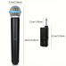 Technologycat Microphones Dual Handheld Wireless Microphone System, Cordless with Rechargeable Receiver, 20H Battery Life, 30.48meter Range, Karaoke for Singing, Weddings, DJs, Parties, Speeches