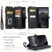 Ourcupid Cell phone cases for iPhone 13 Case, Case for Women Men, Durable PU Magnetic Flip Strap Wristlet Zipper Card Holder  Phone Cases