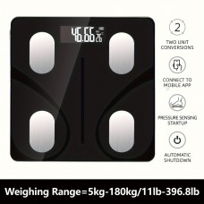 Letercat Scales Digital Bathroom Scale with LCD Display - Battery-Powered, Accurate Weight Measurement, Essential Home Accessory (AAA Batteries Not Included), Electronic Scale