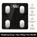Letercat Scales Digital Bathroom Scale with LCD Display - Battery-Powered, Accurate Weight Measurement, Essential Home Accessory (AAA Batteries Not Included), Electronic Scale