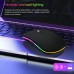 Chictree Computer mouse Dual-mode Wireless Mouse Silent Office Colorful RGB Backlight Battery Wireless Mouse Notebook Desktop Universal Use
