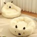 Lifehoney Pet cushions Cozy Plush Pet for Small to Extra-Small Dogs - Warm, Round Donut with Soft Padding