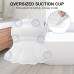 Awakencat Bath pillows Luxury Bath Pillow for Tub, 4D Mesh Fabric, Soft Neck and Back Support, Relaxing Spa Accessory, with Non-Slip Suction Cups for Spa, No Electricity Needed