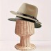 Actoroom Hat stands Handcrafted Wicker Hat Rustic -Inspired Display Holder with Sturdy Base for Home & Salon Use, Lightweight & Durable, Willow Weaving, Hairpiece Accessories, Unique Vine Weaving Design