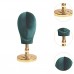 Anglewhale Hat stands Golden Metal Base Hat Display Stand, Detachable Mannequin Head Model for Barbershop and Shopping Mall, Business