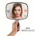 Awakencat Hand mirrors Character-Themed Handheld Vanity Mirror, 10.3"x7.3" - Polished Glass, Portable, Wall-Mountable, Unscented, No Battery Required, Dresser Mount, Plastic Frame