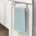 Wishoney Towel racks tainless Steel Over-the-Door Towel Rack, Wall-Mounted Kitchen and Bathroom Cabinet Towel Hooks, Towel Racks