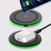 Amblecat Wireless chargers High-Speed USB Wireless Charger, Compatible with iPhone 15/14/13/12 Charging Pad with LED Indicator