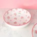 Jellytiger Bowls Multi-Colored, for Cereal, Soup, Salad - Tableware Tall Design for Home, Kitchen, and Restaurant Use 2pcs 