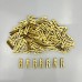 Babyclaw Clothes pins 60pcs of 0.98-Inch Golden Mini Wooden Clothespins, Versatile for Hanging Photos, Scrapbooking, And Memo Cards, Clothes Pins