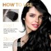 Jellyqueen Hair dye Easy-to-Use Temporary Hair Color with Brush - Quick Coverage for Gray & White