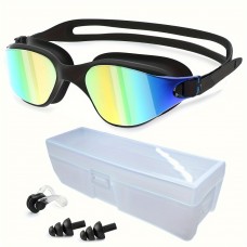 Jellyrat Swim goggles Adult Swimming with Anti-Fog & - Waterproof, Durable PC Material for Men & Women