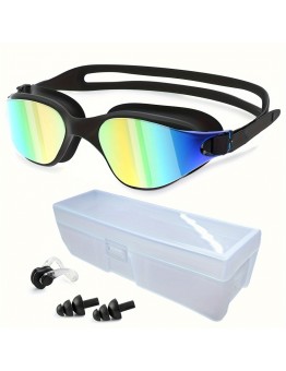 Jellyrat Swim goggles Adult Swimming with Anti-Fog & - Waterproof, Durable PC Material for Men & Women