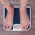 Flylion Scales Stainless Steel Anti-Slip Bathroom Scale - Durable Spring Mechanism Precise Weight Measurement, 130.0 KG Capacity