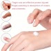 Storymoon Finger guards for medical purposes Latex-Free Silicone Finger Protectors, Flexible and Comfortable for Healing Cracked Skin, Customizable Fit, Easy to Wear, Unscented for Protection and Friction Relief 20pcs 