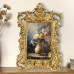Aprilife Picture Frames Vintage Angel Resin Photo Frame - Elegant European-Style Wall Hanging Decor for Home & Wedding