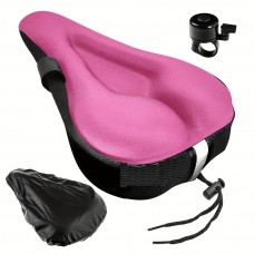 Parktiger Bicycle saddle covers Ultimate Gel Bike Seat Cushion Cover - Premium Comfort for Men & Women - Ultra-Soft, High-Durability Design with All-Weather Water & Dust Resistant Cover