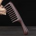 coral baby Combs Sandalwood Wide-Tooth Hair Comb - Anti-Static Wooden Bristle Scalp Massage Brush for All Hair Types, Ideal for Long and Curly Hair, Untangling and Styling