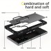 Time Antelope Cell phone cases For Samsung Galaxy S24 Ultra 5G Phone Case Shockproof Protective Thin Slim Hard&Soft Hybrid Rugged Cover Black