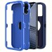 Squirrel cat Cell phone cases Protective Case Compatible With for iPhone 14 Pro Max Heavy Duty Shockproof Rugged 3-Layers Phone Cover Blue