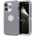 Sharkite Covers for smartphones Protective Case Compatible With iPhone 15 Pro Max 5G Heavy Duty Shockproof Rugged Protective 3-Layers Phone Cover Gray Sharkite Covers for smartphones Protective Case Compatible With iPhone 15 Pro Max 5G Heavy Duty Shockproof Rugged Protective 3-Layers Phone Cover Gray