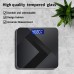 Light tree Scales Black Smart Home Scale with Large Display - High Precision, Weighs Up to 212.28 KG, Modern Geometric Design, Battery-Operated (AAA) - Ideal for Bathroom Decor & Function