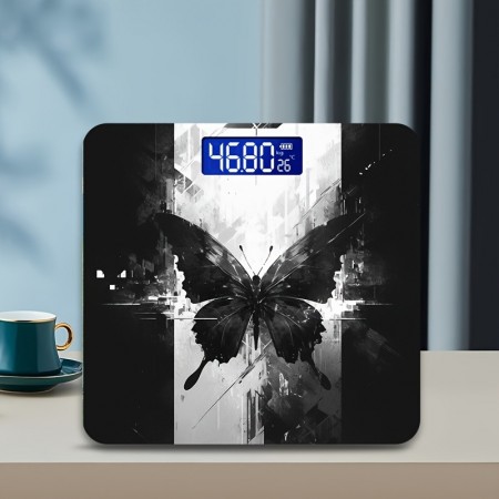 Child tree Scales Home Scale, Large Screen Digital Bathroom Scale with High Precision Induction Steel Sheet Can Weigh Up to 179.62 KG Innovative Design Can Be Used As a Home Decoration