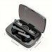 Child tree Headphones In-Ear Wireless Headphones, with Noise Cancelling Voice Call, Remote Volume Control, USB Charging, 400mAh Lithium Battery, LED Power Display, Flashlight Feature, for Gaming, Compatible with All Smartphones