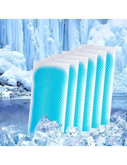 Rabbitop Cooling pads for first aid purposes Cooling Gel Pads That Cool Down with One Application - Portable Disposable Non-Slip Ice Pack for Heat Stroke And Cooling, No Charging, Physical Cooling, 2pcs in a Single Bag, Lasts 8 Hours 20pcs