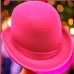 QUEENGOOSE Hats Vintage Bowler Hat for Costume Party Dance Halloween Fancy Dress