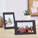 Aospenice Paper photo frames 100pcs Modern Black Paper Picture Frames Perfect for DIY Crafts & Home Decor, Horizontal Cardboard Photo Easels