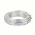 Ourcity Wire Aluminum Wire for Jewelry Making - 25m (82Ft) Long, 3mm Round, Bendable, DIY Crafting Accessory for Beading Cords, Threads, and Creative Projects - High-Quality, Versatile, and Easy to Use
