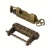 Dayland Metal locks 2pcs Vintage Floral & Bird Design Zinc Alloy Combination Lock Set - Antique Brass Finish with Intricate Engravings, Ideal for Jewelry Boxes & Collectible Decorations, Vintage Jewelry