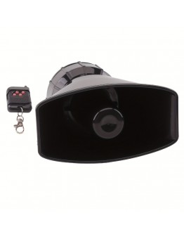 Antiqueast Anti-theft automotive alarms Emergency Car Siren with Handheld Remote Weather-Resistant, Electric Horn, Vehicle 