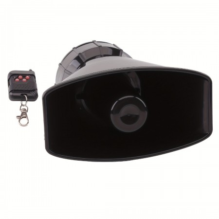 Antiqueast Anti-theft automotive alarms Emergency Car Siren with Handheld Remote Weather-Resistant, Electric Horn, Vehicle 