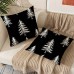 Rabbitcat Cushions Short Plush Polyester Tropical Plumeria Throw Pillow Covers, Zippered, Machine Washable, Contemporary Style, for Sofa, Living Room, Outdoor Decor 2pcs 