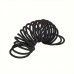 Smileland Hair ties Solid Color Elastic Hair Ties - Non Slip Ponytail Holders for Trendy Hair Styling - Daily Use - Simple and Stylish 80pcs