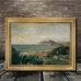 Superone Picture Frames  Art of Antique Countryside Landscape - Vintage Gold-Framed Wall Decor for Living Room, 29.97cm x 39.88cm - Rustic Scenic Painting Home Interior Decoration