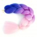 Shellife Braids 24-Inch Ombre Pink Jumbo Braiding Hair Extensions, 2pcs - Synthetic, Nature Look for Women 