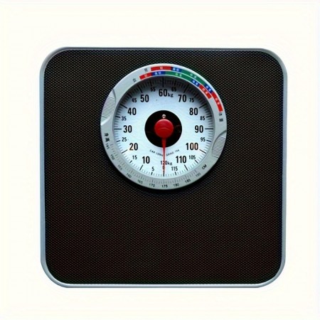Sheeplany Scales Smart Portable Mechanical Weight Scale with Spring Pointer - Cast Iron, No Batteries Required, Ideal for Bathroom Use