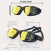 Heartiger Swim goggles Electroplated Anti-Fog Goggles: Waterproof,, and Swimming Perfected!
