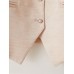 Heyouth Vests Pink Slim-Fit Vest for Women - Single Breasted, V-Neck, Polyester, Machine Washable - Perfect for Spring/Summer Fashion L size