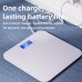 Mangoangle Scales Smart Digital Bathroom Scale, USB Rechargeable LCD Display, ≤36V Operating Voltage, 120mAh Lithium Polymer Battery, Max 180kg Capacity, Home Body Weight Scale with Power Display Function