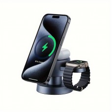 Bananashark Wireless chargers 15W Fast Charger Magnetic 4-In-1 Wireless Charger Nightstand Preferred Fast Charge Mobile Phone/Watch/Headphones at The Same Time