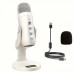 Colorearth Microphones Plug & Play USB Condenser Mic with Stand - Noise Reduction, Echo Cancellation, Real-Time Monitoring, Voice Control for Gaming, Music Recording, Live Streaming, Podcasts