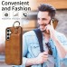 Notecat Cell phone cases Wallet Case for Samsung Galaxy S21 PU Leather Kickstand with Card Holder, Ring Buckle, Double Magnetic Clasp, and Durable Shockproof Cover